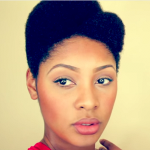 Asymmetrical Afro Natural Hair Sistas