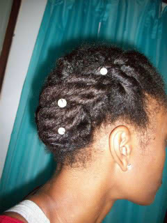 Simple Protective Style (my hair in 2009)