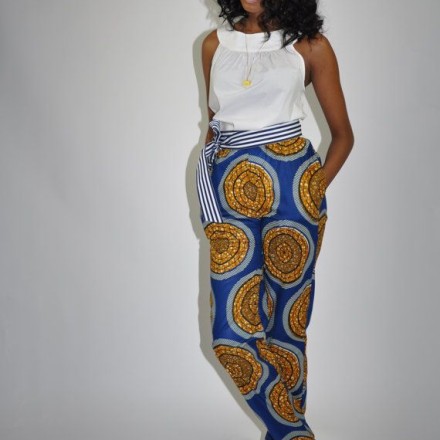 african print pants 2