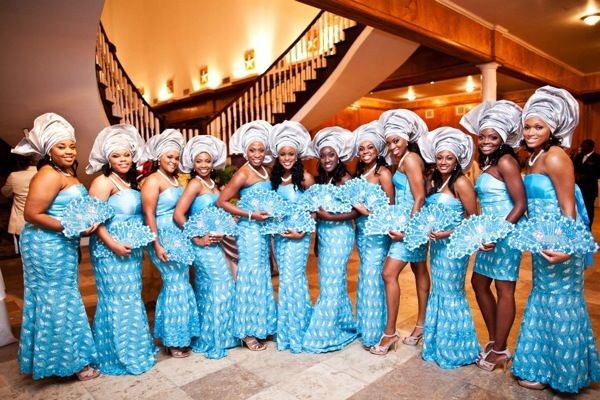 asoebi1 African bridesmaid dress
