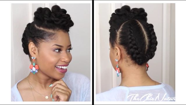 4 Flawless Natural Hair Styles That Can Be Done in 10 Minutes or Less ...