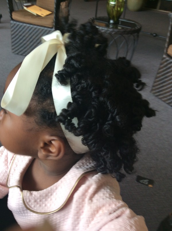 2 year olds thick natural hair