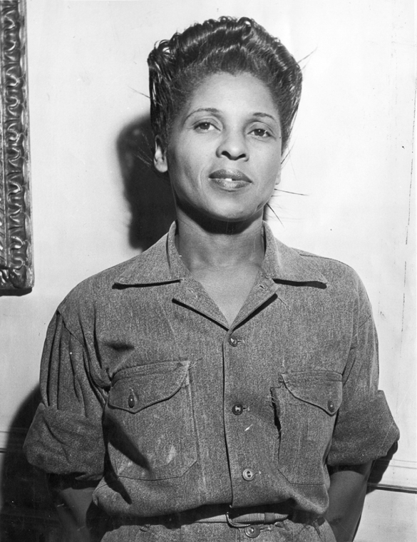 Belle Calhoun, employee of the Lincoln Wire Company chosen Miss Negro War Worker Source