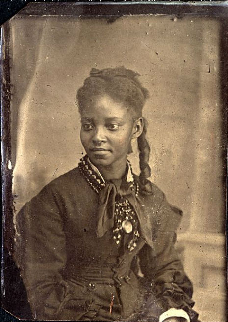 black victorian woman