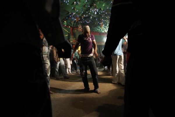 A sidi boy dances during their communities annual Urs celebration