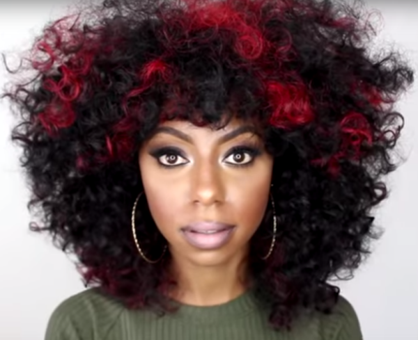 curly wig Beshe Lady Lace Wig Jessica Pettway