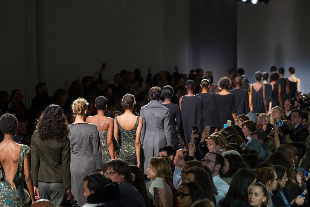 The end of Zac Posen's show. Image Credit: Daniele Oberrauch
