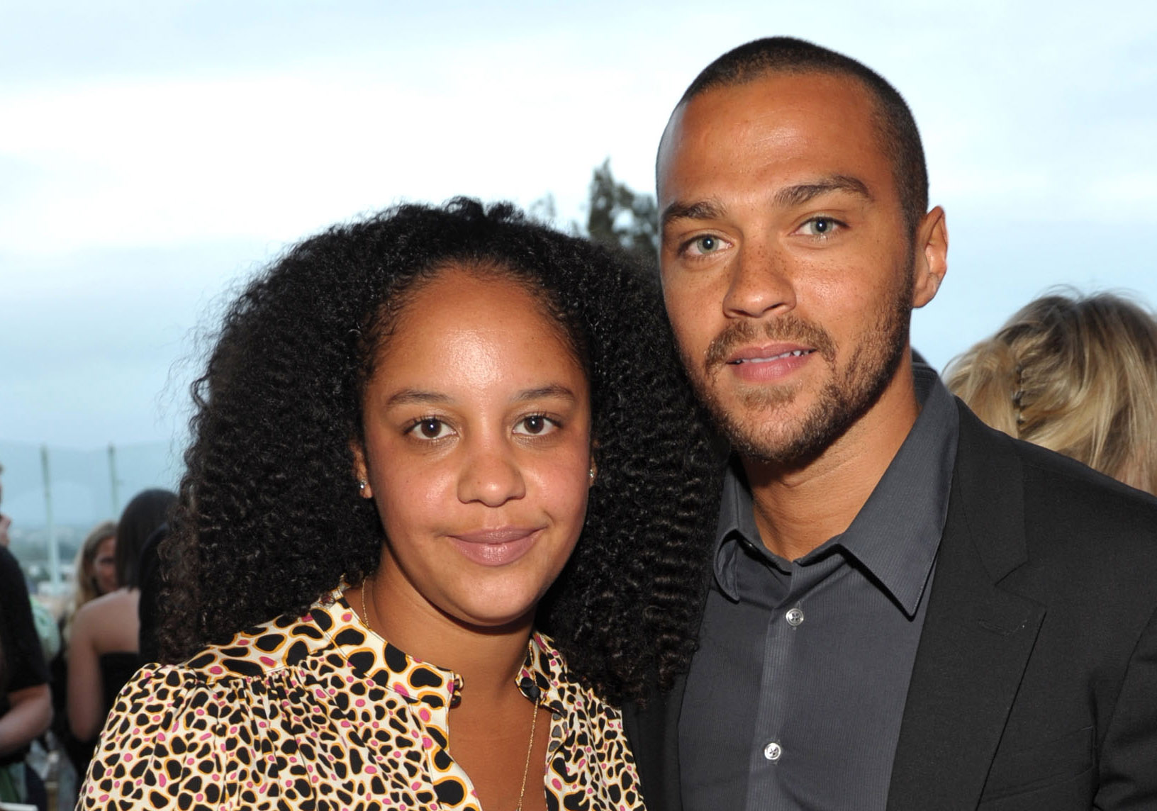 WEST HOLLYWOOD, CA - JUNE 08: Actor Jesse Williams (R) and Aryn Drake-Lee attend the "GQ, Nautica, and Oceana World Oceans Day Party" at Sunset Tower on June 8, 2010 in West Hollywood, California. (Photo by John Shearer/Getty Images for GQ Magazine)