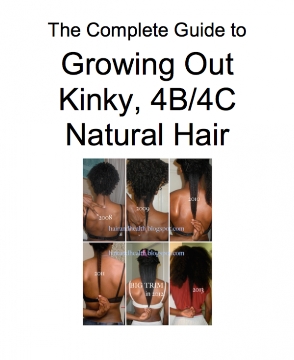 FREE WITH ANY PURCHASE -- The Complete Guide to Growing Out Kinky, 4B/4C Natural Hair E-BOOK