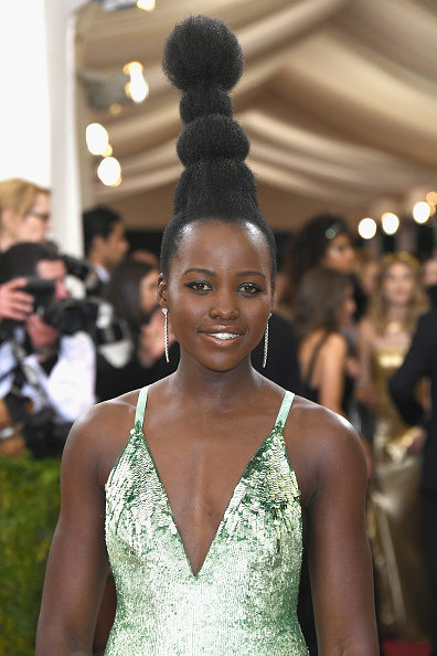 NEW YORK, NY - MAY 02: Lupita Nyong'o attends the "Manus x Machina: Fashion In An Age Of Technology" Costume Institute Gala at Metropolitan Museum of Art on May 2, 2016 in New York City. (Photo by Larry Busacca/Getty Images)