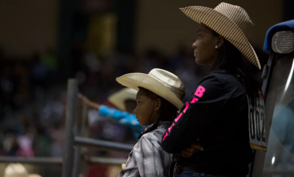 The Bill Picket rodeo is the country’s only African American rodeo Photograph: M Holden Warren