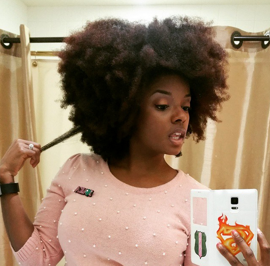 Jenell from Chicago // 4C Natural Hair Style Icon - BGLH Marketplace