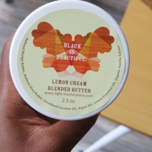 Lemon Cream Blended Body Butter (Almond Oil Free)