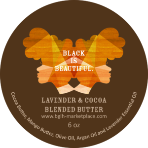 Lavender & Cocoa Blended Butter (Coconut Oil Free, Almond Oil Free)