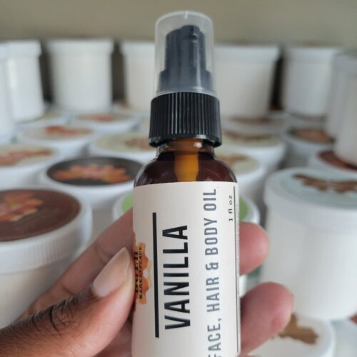 Vanilla Hair & Body Oil