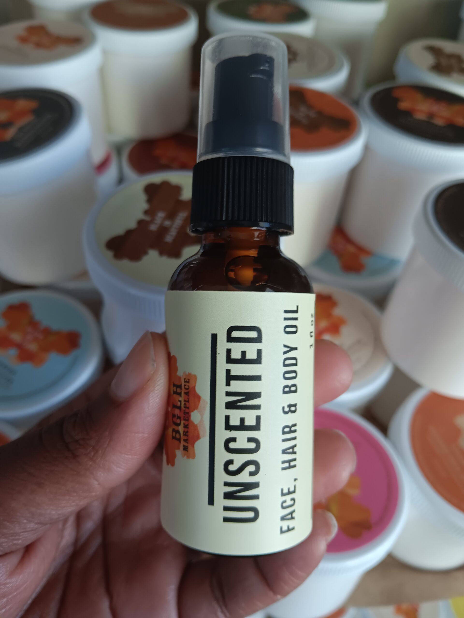 Unscented Hair & Body Oil
